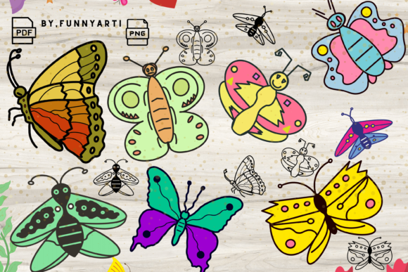 Download Spring Butterflies Clip Art - Butterflies clip art Collection