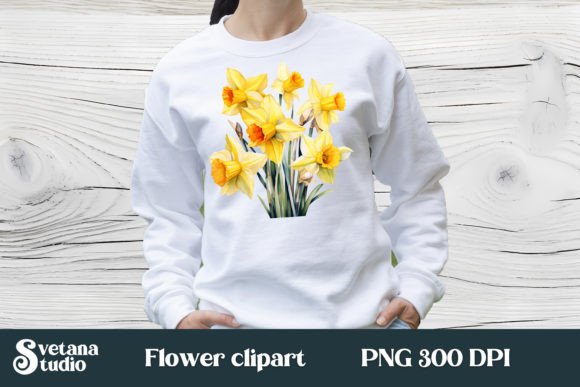 Download Flower Daffodils Clipart Design PNG - Daffodils clipart Collection