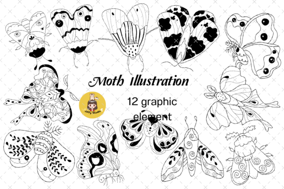 Download Set of Insects, Butterflies Clip Art - Butterflies clip art Collection