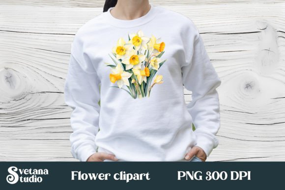 Download Flower Daffodils Clipart Design - Daffodils clipart Collection