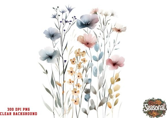 Download Springtime Wildflower Clipart - Wildflower clipart Collection