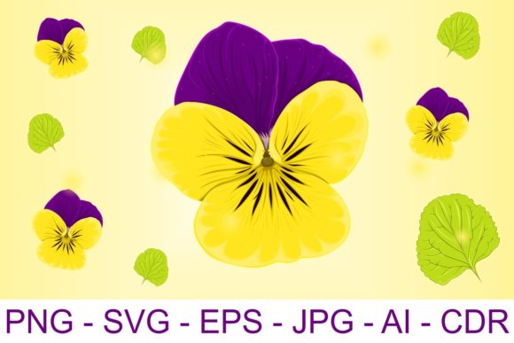 Download Viola Flower ( Violet ) Vector Art - Viola Collection
