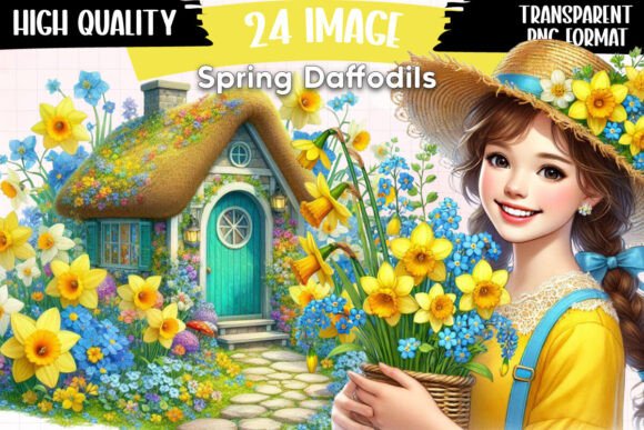 Download Spring Daffodils Clipart Floral Clipart - Daffodils clipart Collection